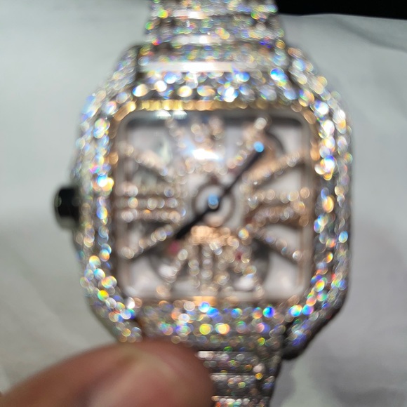 Diamond Cartier watch - Picture 5 of 13